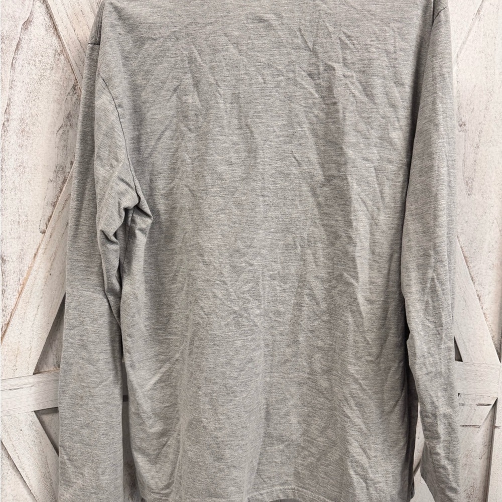 Adidas Gray Long Sleeve Shirt - Picture 4 of 4